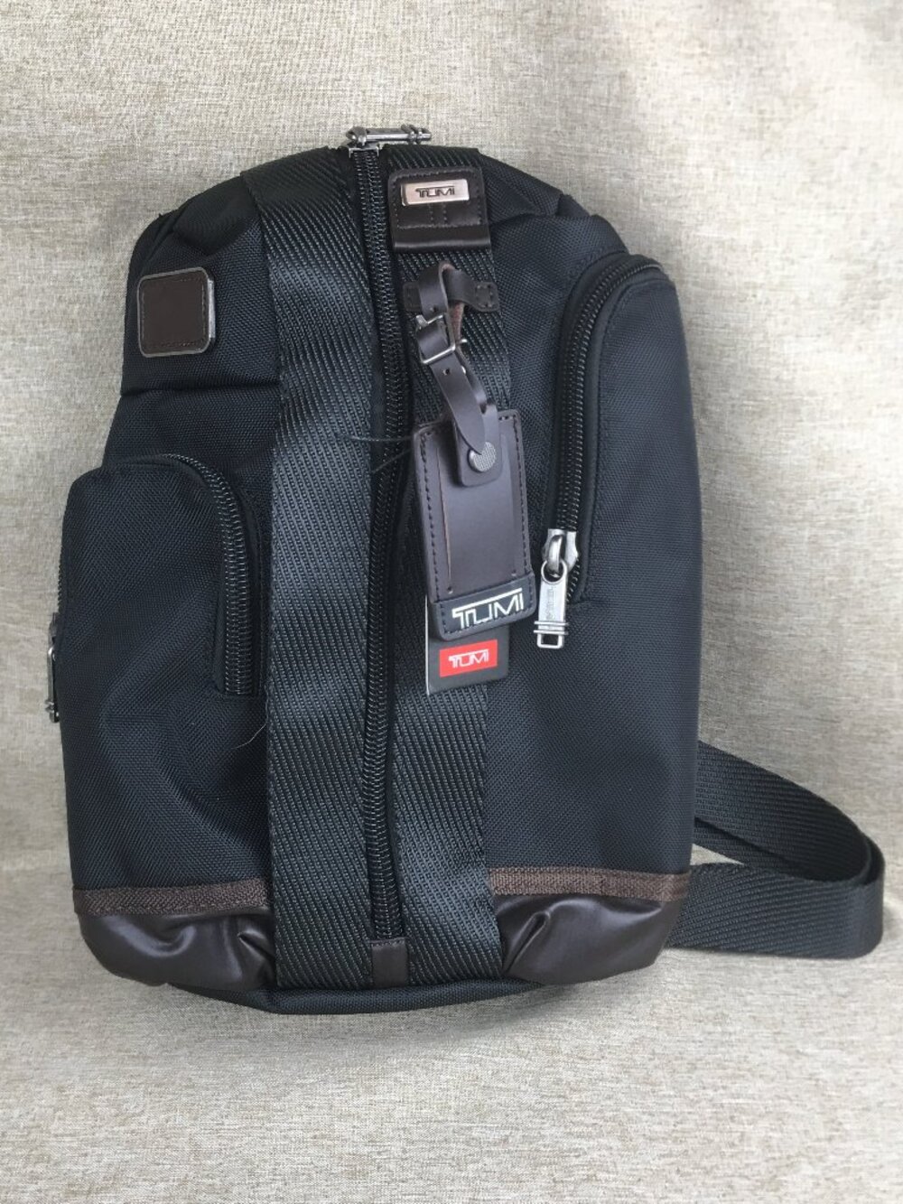 Tumi Alpha Bravo Monterey Sling Shoulder Bag Black